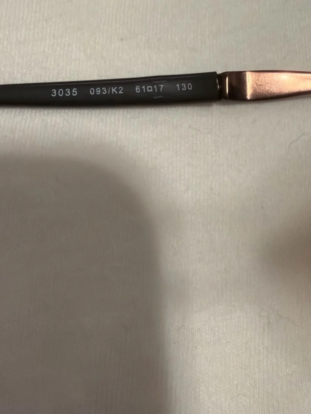 Revo Brown Lens Gold-Brown Metal Frame Sunglasses
